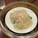 劉家荘 - 蟹のあんかけとチンゲンサイの苦味がマッチです。