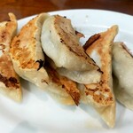 香港麺 新記 - 焼き餃子6個600円