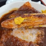 中華そば専門店　広松 - デミソースとカラシ