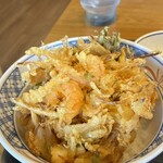 ウエストうどん - かき揚げ。