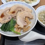 横浜とんとん - チャーシュー丼¥500