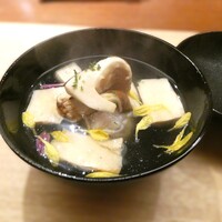 料理屋まえかわ - 葛打ち鱧と松茸
