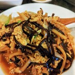 其蘭 - 木耳肉(木耳と玉子豚肉炒め)