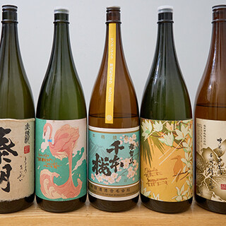 季節の味を焼酎や日本酒で味わう。お客様好みのお酒の提案も◎