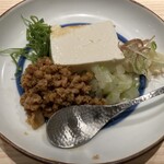 酒亭湯澤 - そぼろ豆腐