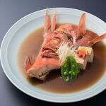 海辺のリゾート 碧い海 - 金目鯛の煮付け（半身）3,850円