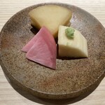 酒亭湯澤 - お漬物