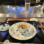 八王子うかい亭 - 松茸のフラン