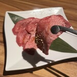 肉のひぐち直営焼肉 安福 - 特選タン塩