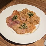 肉のひぐち直営焼肉 安福 - ギアラ・とんちゃん・特選ミノ