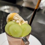 ザ・テラス - シャインマスカットのパフェ