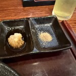 魚八 - ポン酢と塩で