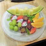 ミアスタンド - フルーツ盛り(三人前)