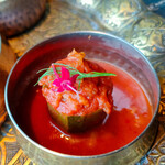 カールヴァーン ブルワリー＆レストラン  - マハシ（ズッキーニの肉詰め）