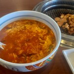 焼肉冷麺やまなか家 水沢店 - ランチユッケジャンクッパ