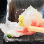 はまさき村 - 鯛の刺身