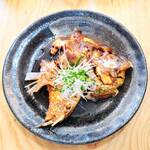 はまさき村 - 鯛のカマの煮付け