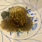 八王子うかい亭 - 鮑の岩塩焼き　海藻醤油レモンバター　