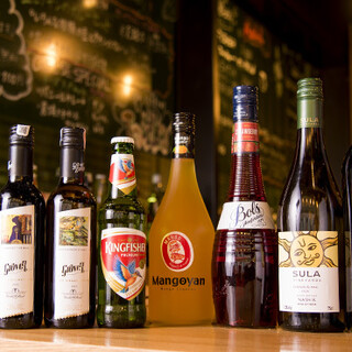 "With Indian Beer and Wine...! A Perfect Pairing with Tandoori Chicken"