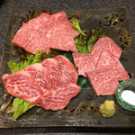 Yakiniku Tatsuya - 特選肉（特選ミスジなど）