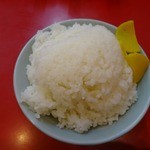 ラーメン 杉田家 - 「杉田家 千葉店」大盛りライス60円×2=120円