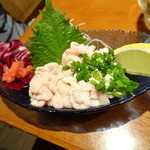 どまん中 - たらの生白子ポンズを再度注文！