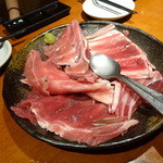 どまん中 - お通しはマグロの中落ち！