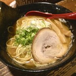 ラーメン シェルター - 鯵節鶏白湯(鯵)
