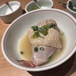 博多水炊きhiro - 骨付きのはかた地鶏