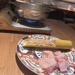 博多水炊きhiro - はかた地鶏もも肉とつみれ