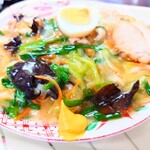 味楽 - 野菜が摂れるので、罪悪感なしのランチです。(笑)