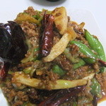 めだかタンタン - 白なすの麻辣炒め