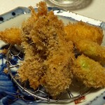 酒肴 新屋敷 - 酒肴 新屋敷　蛍いか・ヤングコーン・そら豆