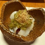 酒肴 新屋敷 - 酒肴 新屋敷　蛸ときゅうりの摺り流し