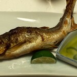 酒肴 新屋敷 - 酒肴 新屋敷　鮎の塩焼き