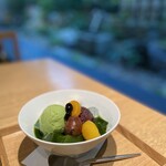 伊藤久右衛門  - 抹茶あんみつ