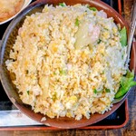 倅 Ｂ食 - エビ入りやきめし大盛り