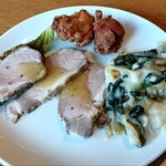 馳走三昧 - ローストポーク、グラタン、唐揚げ