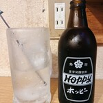 ざわさん - 白ホッピーセット500円　中の量検証