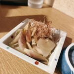 ざわさん - 茗荷生姜の浅漬　250円
