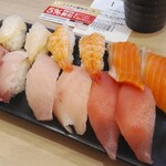 かっぱ寿司 - にぎり12貫人気ネタ尽くし　
