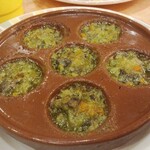 サイゼリヤ - 　エスカルゴのオーブン焼き