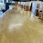 らーめん初代 - カウンター席にて