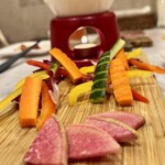 シカゴピザ＆スフレオムレツ Meat&Cheese ARK2nd 新宿店 - バーニャ