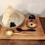 うさぎの小屋 - 黒蜜きな粉綿氷