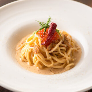 もちもちの生パスタが味わえる