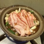 七兵衛や - 豚みそすき焼き