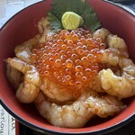 千畳敷センター - 漬けえびいくら丼