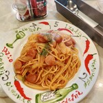 芭蕉珈琲 - 料理写真:ナポリタン(皿)