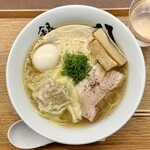 銀座 八五 - ラビオリグルマンディーズ中華そば¥2200